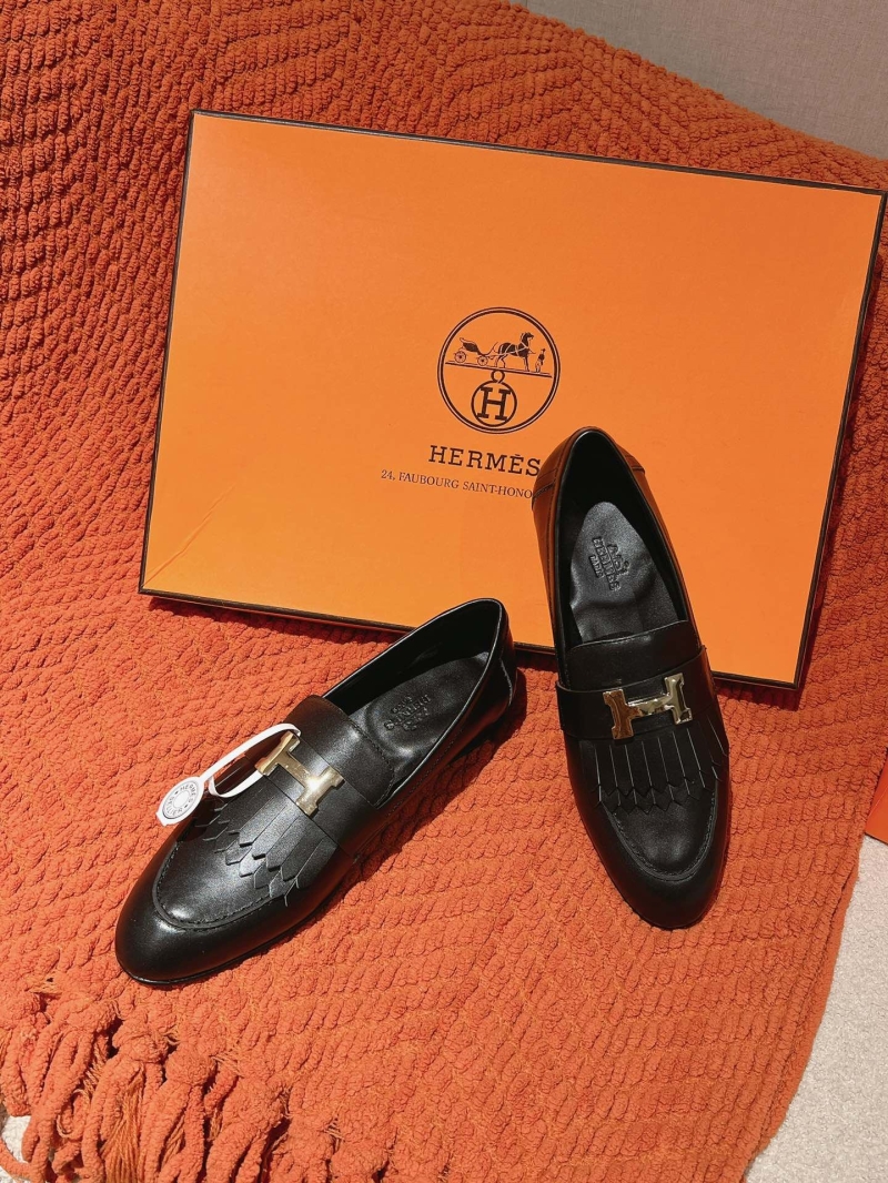 Hermes Leather Shoes